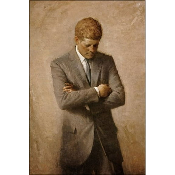 John F. Kennedy, Official White House Portrait - 24"x36" Poster