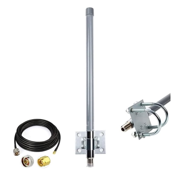 1090MHz/978MHz ADS-B Flight Tracking Antenna with 16ft Cable & SMA Connector