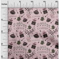 thumbnail image 2 of oneOone Rayon Mauve Fabric Text Fabric For Sewing Printed Craft Fabric By The Yard 56 Inch Wide, 2 of 5