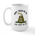 thumbnail image 2 of CafePress - Don't Tread On Me - 15 oz Ceramic Large White Novelty Mug, 2 of 6