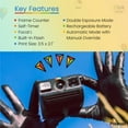 thumbnail image 4 of Polaroid GO Camera Black + Polaroid GO Color Film – Double Pack + Album + Strap, 4 of 11