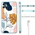 thumbnail image 5 of Floral Drawing Case for iPhone 11 ,Aesthetic Art Design Pattern TPU Shock Proof Cover Case, 5 of 5