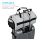 thumbnail image 2 of TFixol Bolsa de viaje impermeable de 30 litros con compartimento separado para zapatos para, 2 of 8