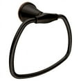 thumbnail image 2 of Moen  Tiffin  Mediterranean Bronze  Towel Ring  Metal, 2 of 3