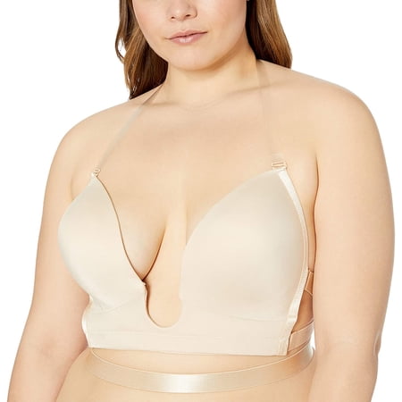 The Natural NUDE Sexy Plunge Bra, US 5 (38B, 36C, 34D), NWOT