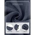 thumbnail image 5 of Fantaslook Women Capri Pants Wide Leg High Waisted Drawstring Capris Summer Casual Linen Cropped Pants with Pockets, 5 of 8