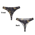 thumbnail image 3 of Fotbe Snake Sleep Tanga Sin Costuras para Mujer con Estampado – Panties Invisibles, Transpirables y Cómodos para Uso Diario-Small, 3 of 6
