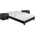 thumbnail image 4 of Camden Isle Acton Platform Bedroom Set | Low Profile | King, Black, 4 of 5