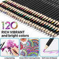 thumbnail image 3 of Vigorfun 136-Pack Black Colored Pencils Set with Art Supplies（Black）, 3 of 9