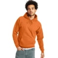 thumbnail image 1 of Hanes Mens EcoSmart Fleece Hoodie, XL, Safety Orange, 1 of 6