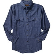 Angle View: Faded Glory - Big Men's Flannel Button-Down Shirt