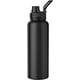 thumbnail image 1 of 1000 ML Botellas con Aislante,Botella de Agua Térmica de Acero Inoxidable,Mantiene el Agua Fría Caliente Durante 24 Horas o el Agua Caliente Durante 12 Horas,Tapa y Asa a Prueba de Fugas,Negro, 1 of 7