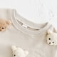 thumbnail image 5 of Spring Baby Clothes Set 0-3Y Cute Bear Dolls Hoodie+Pants 2Pcs for Boys Girls Toddler Sweatshirt Suit Children's Pullover Outfit, 5 of 6