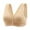 Beige, variant on Jsaierl Bras for Women Plus Size Support T-shirt Bras Seamless Comfort Bralettes Elegant Breathable Full Figure Bras