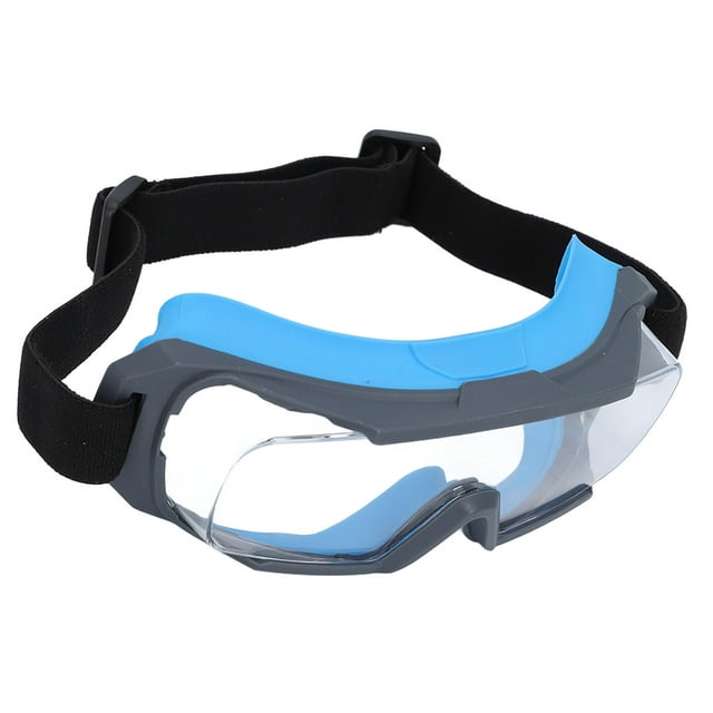 Work Goggles, Eye Protection Versatile Durable Safety Goggles Breathable for Indoor Blue,Red,Black