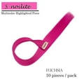 thumbnail image 4 of 10 Pcs/ensemble Mèches Multicolores à Clipser Extensions de Cheveux Postiche Cheveux Longs Raides Arc-en-Ciel, 4 of 6