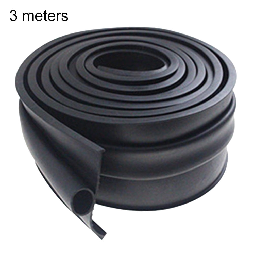 Whatever You Like-Garage Door Bottom Seal Strip 3M Rubber Weather Stripping for Wind & Rain Protection, Waterproof Weatherproofing for Sectional & Rolling Doors, Easy Installation"}