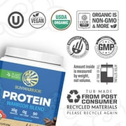 Sunwarrior Warrior Blend Mocha Vegan Protein Powder 30 Servings