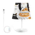 thumbnail image 2 of Funny Scandinavian Cats Desk Lamp LED Table Nightstand Lamps with 3 Color Temperatures for Home Bedroom Living Room Decor 6x11, 2 of 8