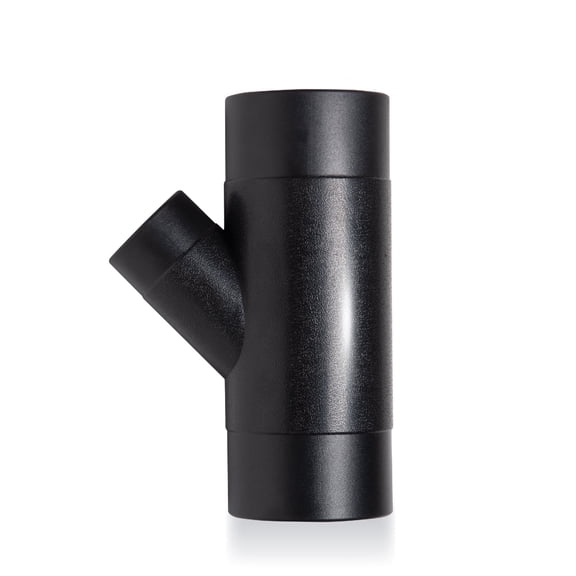 POWERTEC 4 inch by 2-1/2-Inch Y-Fitting Dust Collection Hose Connector, 70190