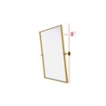 thumbnail image 5 of Elegant Kitchen and Bath Amoura 27x30 Pivot Mirror in Brass, 5 of 8