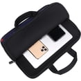 thumbnail image 4 of Bolsa de transporte para portátiles de 11", 11,6", 12", 12,1" y 12,5" pulgadas, funda para Chromebook, funda para portátil, funda para Ultrabook, funda para tableta, funda de neopreno, 4 of 4