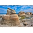 thumbnail image 2 of Jaynes Gallery 14x11 Black Ornate Wood Framed with Double Matting Museum Art Print Titled - Canada-Quebec-Mingan Archipelago National Park Reserve Eroded rock formations, 2 of 4