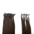thumbnail image 4 of MY-LADY 16"-24" Nail U Tip Fusion Human Hair Extensions 50 Strands 100% Remy Keratin Pre Bonded Hairpiece Straight 1g/s, 4 of 10