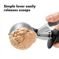 thumbnail image 3 of 1 ud. - cuchara para helado profesional de acero inoxidable, 3 of 4
