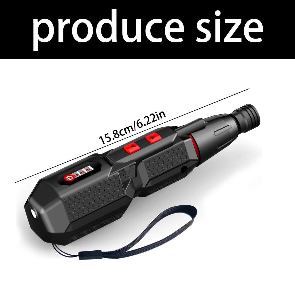Rechargeable Electric Screwdriver Type C Charging 10Nm Torque Control Tool