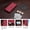 Red, variant on Heavy Duty Wallet Phone Case Compatible with TCL NxtPaper 70 Pro with Card Slots and Kickstand Black