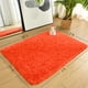thumbnail image 3 of Alfombra de Área Merelax Moderna Suave y Esponjosa Shaggy 60x90 cm Naranja Rojo, 3 of 6