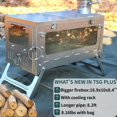 thumbnail image 2 of Estufa de leña DANCHEL OUTDOOR TSG PLUS TA1 Titanium, 2 of 6