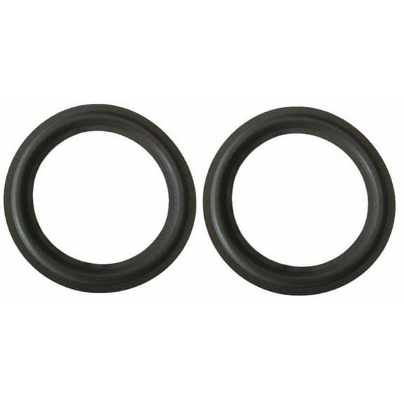 Pkg - 2 10 Inch Speaker Surround Foam SubWoofer Edge Sub Woofer 10"