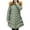 Blackish Green, variant on Breezora Thermal Insulated Mid Length Padded Coat for Women Winter Warmth Faux Filled Outerwear Plus Size Jacket XXXXL Size Blackish Green