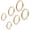 6pcs 16G Rose Gold, variant on 6pcs G23 Titanium Septum Rings 16G Diameter 6mm/8mm/10mm Hinged Nose Ring Hoops for Women Men Cartilage Hoop Earrings Body Piercing Rings Black/Silver/Gold Plated/Rose Gold Plated Lip Rings