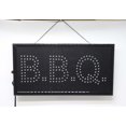 thumbnail image 2 of FixtureDisplays® BBQ Animated Horizontal LED Sign with Hanging Chain - Red & Green 100726, 2 of 4