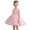 Pink, variant on Girls Tulle Dress with Sequin Butterfly Appliqués Sleeveless A-Line Sparkly Party Dress for Kids & Kids Beige,Size 6-7T