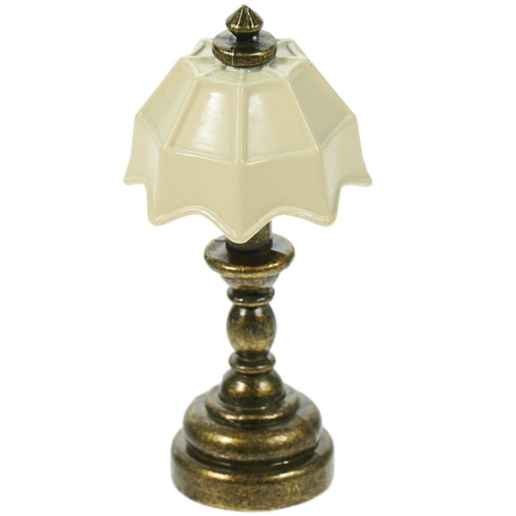 Mini Bedside Light Small Lamp Vintage Decor Office Baby White