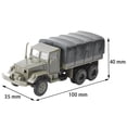 thumbnail image 3 of lionlar 2-4 Packung 1/72 Truck Model M35 Model Kits Classic Vehicle for Teens Boys 3 Pcs, 3 of 8