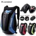 thumbnail image 2 of Mochila de carbono para motociclista, bolsa de casco impermeable, expandible, accesorios para maleta QYM unisex, 2 of 2