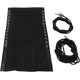 thumbnail image 1 of Tela de repuesto para silla, tela antigravedad para sillón con cuerdas, accesorios para sillas, silla reclinable elástica para patio (negro), 1 of 5