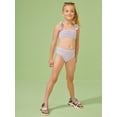 thumbnail image 2 of Justice Little and Big Girls Nature Sandals, Sizes 13-5, 2 of 6