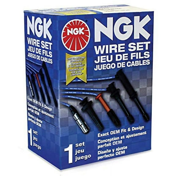 NGK (8034) RC-HE76 Spark Plug Wire Set
