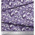 thumbnail image 4 of Soimoi Polyester Crepe Fabric Waves Shirting Print Sewing Fabric Yard 42 Inch Wide, 4 of 5