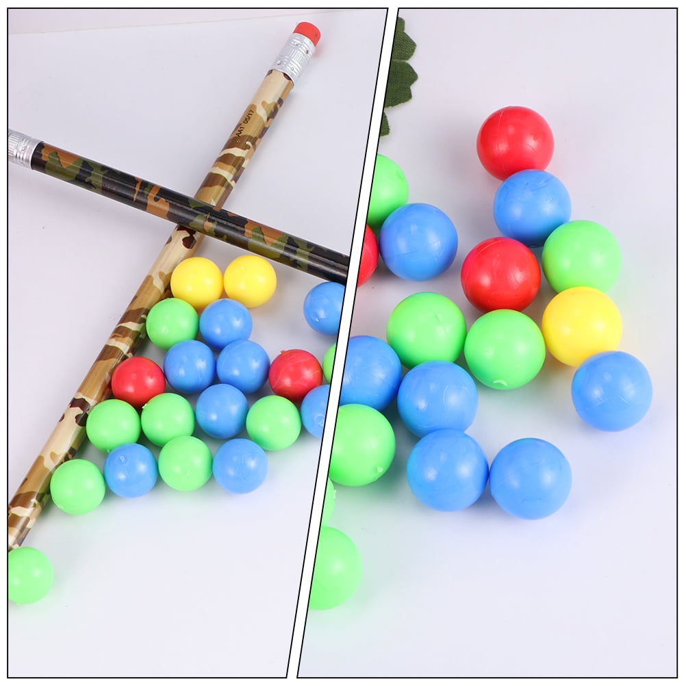 Laviesto Game Replacement Marbles,80pcs Solid Color Game Balls For Chinese Checkers,Aggravation Game,Marble Run,Marble Games