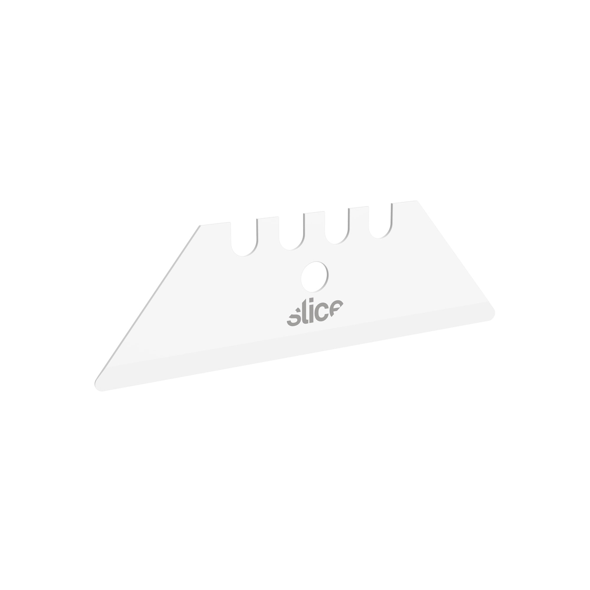 Slice 10524 Replacement Utility Blades - Rounded Tip - Finger-Friendly, Micro Ceramic Safety Blade | Never Rusts - Pack of 2
