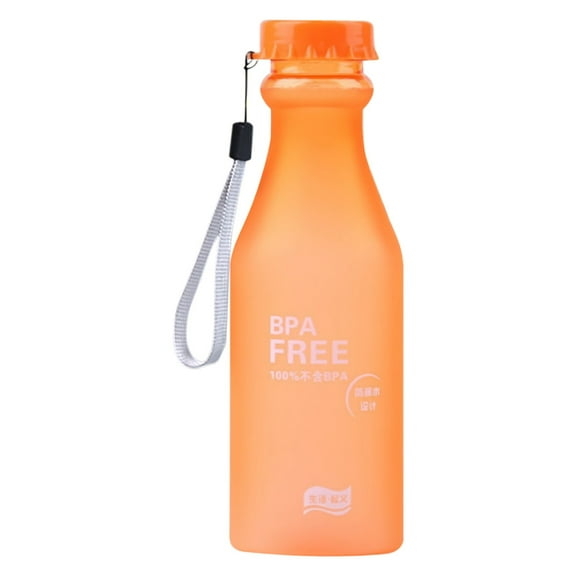 Taicans 19oz Water Bottle,Frosted Clear BPA-Free Plastic Sports Cup with Leak-Proof Lid & Carry Handle,Portable Travel Water Bottle for Gym,office,Outdoor