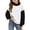 Black #129, variant on Kids' Sweatshirt Color Block Mock Neck Dropped Shoulder Long Sleeve Casual Pullover Basic Cute Solid Color Fall Top