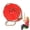 Red, variant on Tree Swing for Kids, Single Disc Seat and Climbing Rope Set, Treehouse and Outdoor Playground Accessories